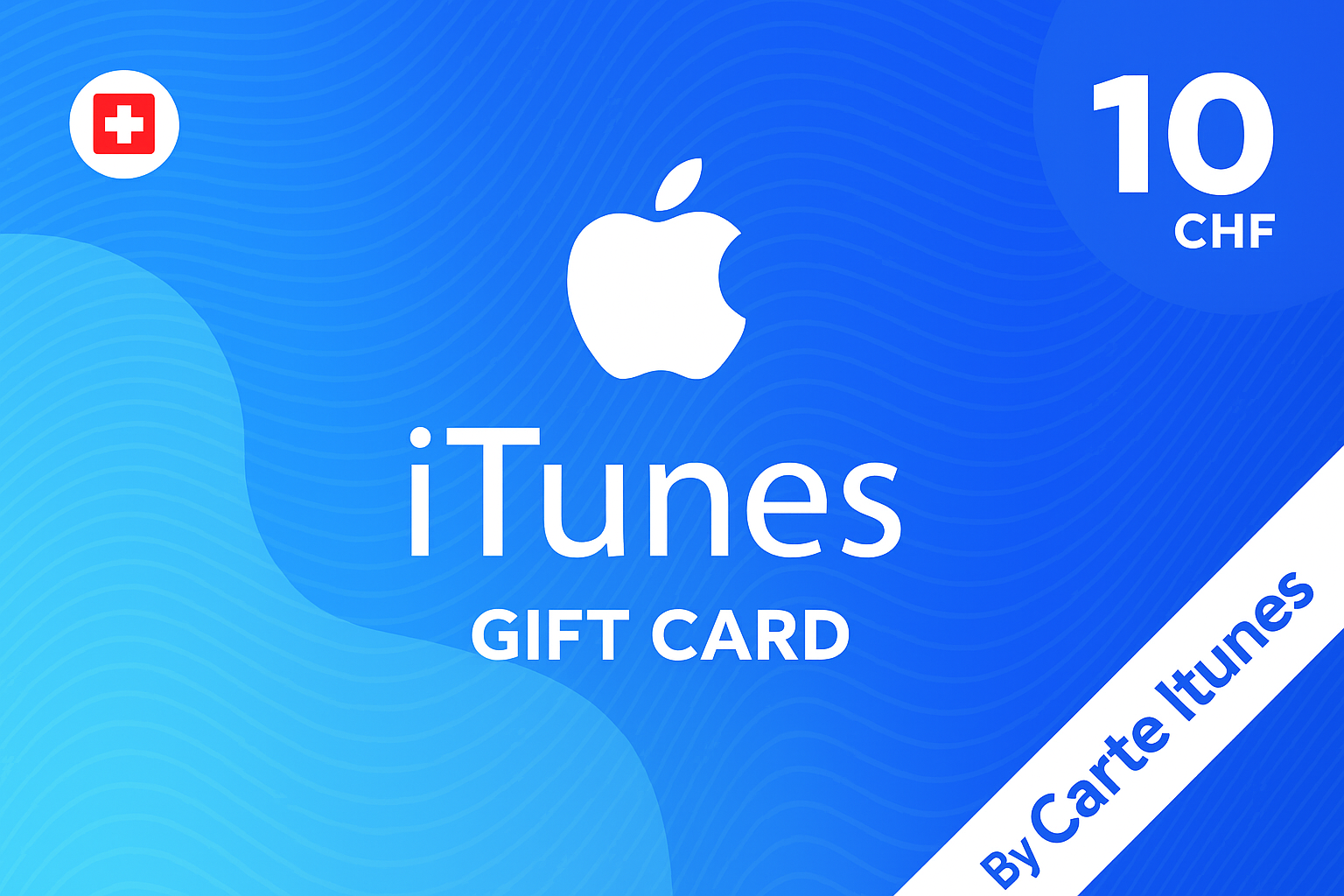 Carte iTunes 10 CHF