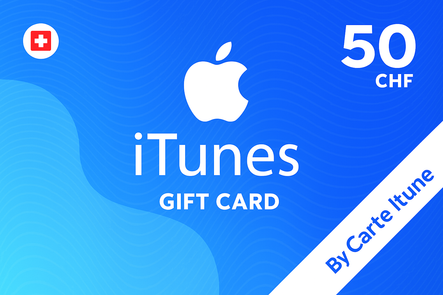 Carte iTunes 50 CHF